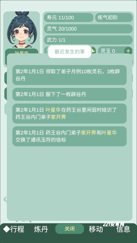 药王谷女修修炼手札