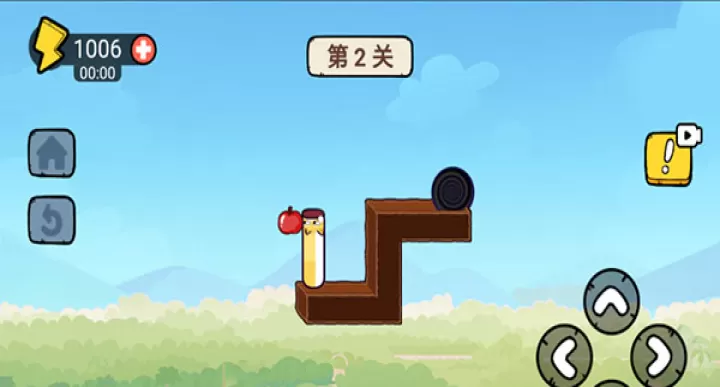 贪吃的苹果蛇_https://www.221u.com_休闲益智_第2张