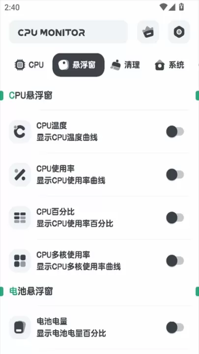 CPU Monitor_https://www.221u.com_系统工具_第2张